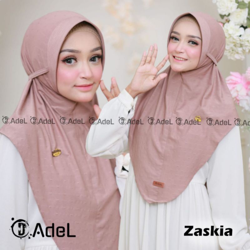 HIJAB INSTAN ZASKIA jersey strada / BERGO BY ADEL