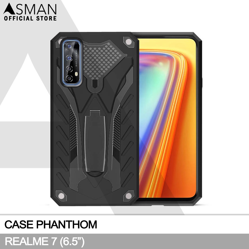 Hardcase Phantom Realme 7 | Transformer Kick Stand