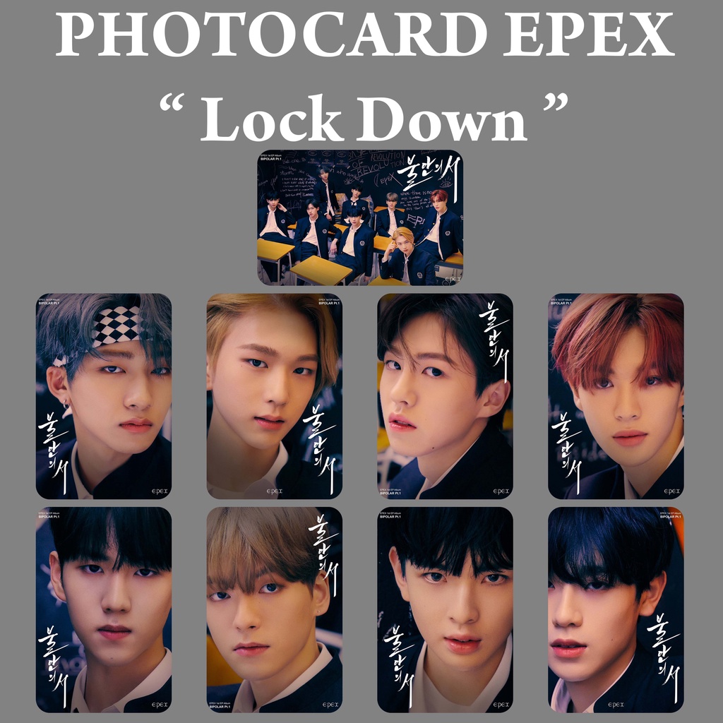 [READY STOCK] Photocard EPEX Kpop Murah