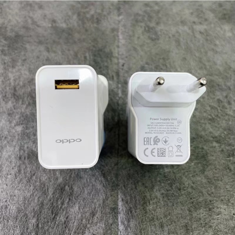 【3109】Charger OPPO 30W USB TYPE-C/MICRO USB SUPER VOOC Fast Charging