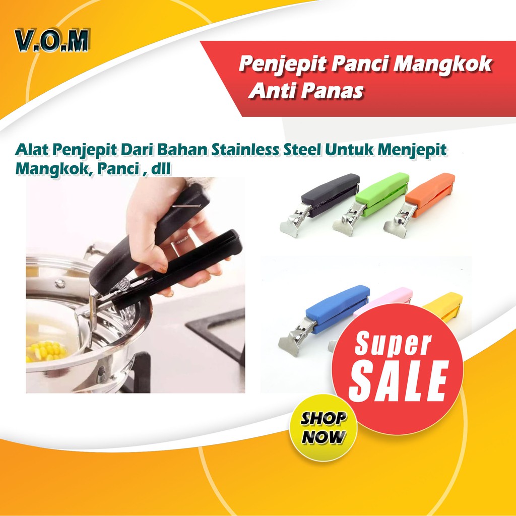 VOM 0398 Penjepit Panci Mangkok Piring Anti Panas