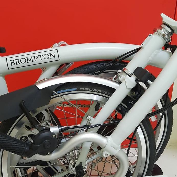 Sepeda Lipat Brompton M3L Papyrus White Tahun 2020