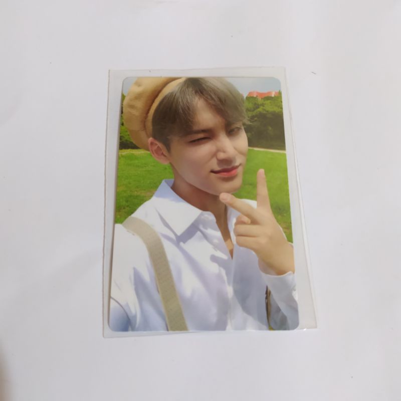 PC Mingyu Beret Hope An Ode Seventeen Photocard Mingyu Baret
