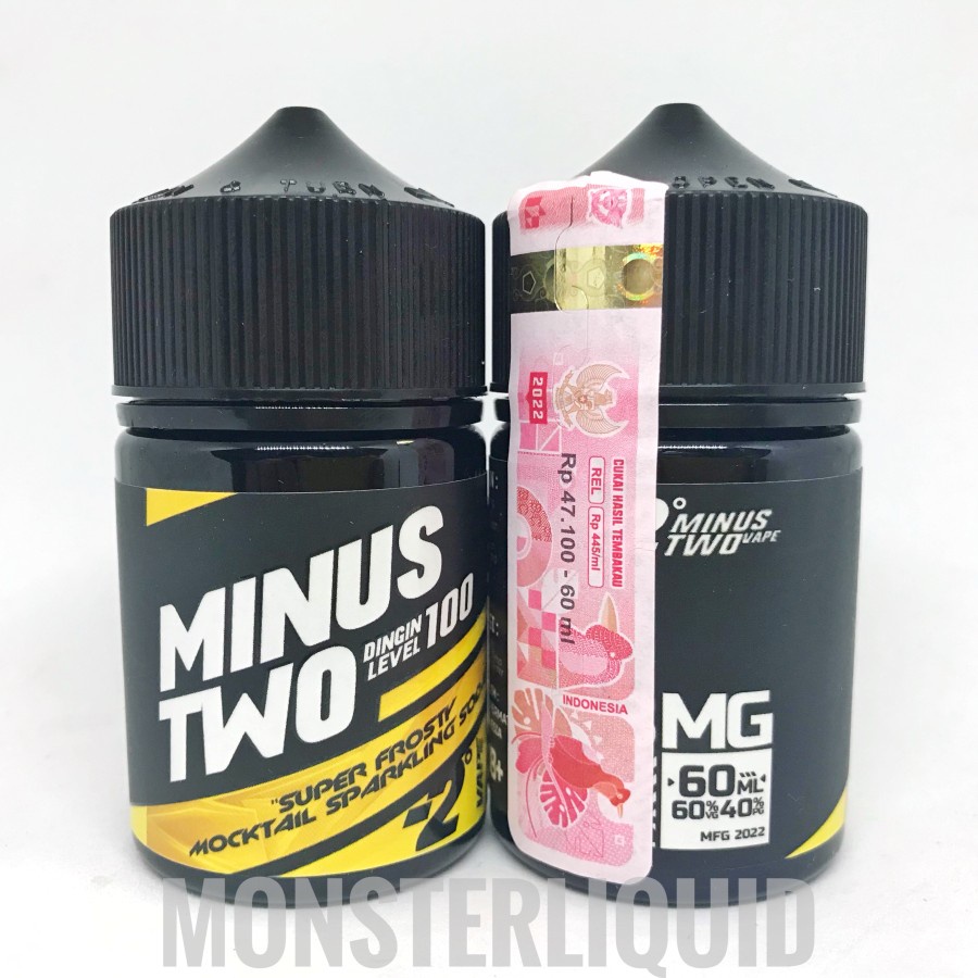 MINUS TWO V2 MOCKTAIL SPARKLING SODA BY VAPE PACKERS 3MG 60ML