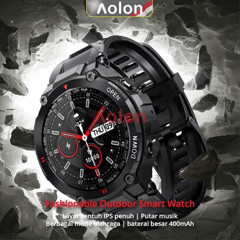 K22 Smartwatch Men's Bluetooth Call Touch Screen Waterproof