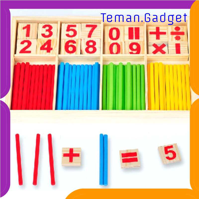 TG-MA Mainan Puzzle 3D Intelligence Stick Matematika Anak