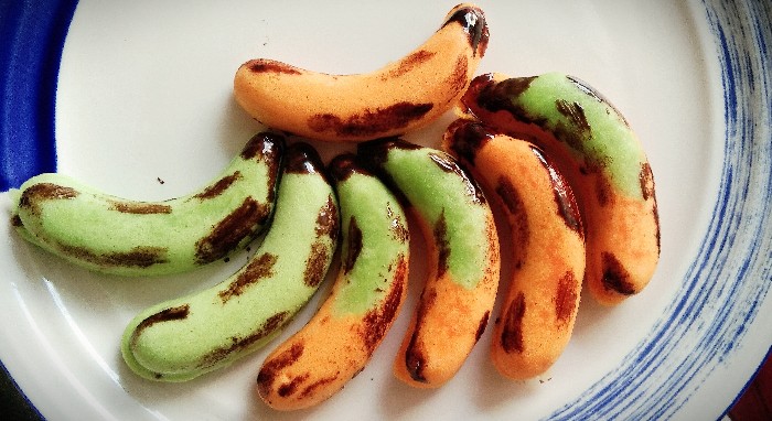 Cetakan Pisang/cetakan Banana Cake 10 Pcs