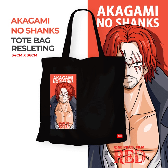 SHANKS ONE PIECE RED Kaos Anime One Piece RED / Kaos Distro Anime / Luffy / Zoro / Sanji / Shanks