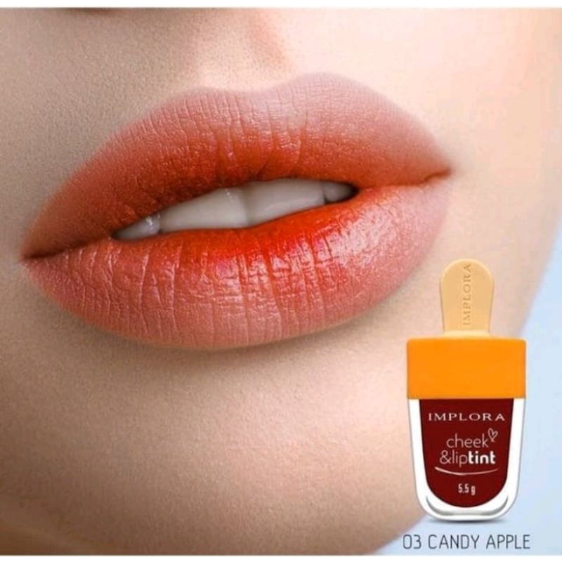 Implora lip tint original/implora murah/original -red wine/pumkin/vampir blood