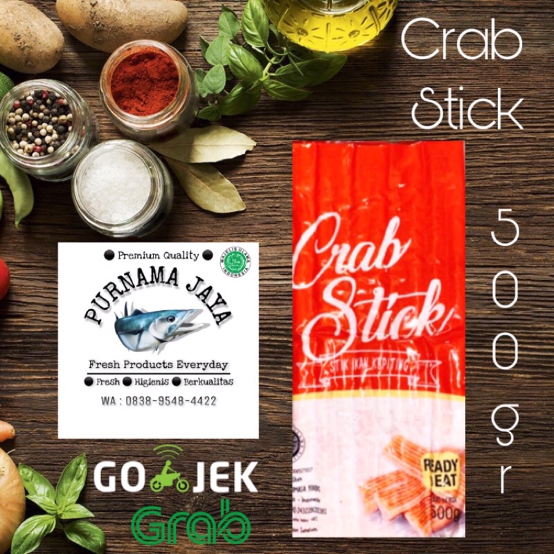 

crabstick 500g MINAKU stik kepiting frozen