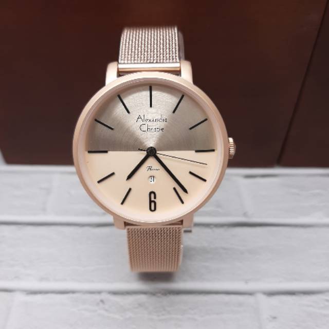 ALEXANDRE CHRISTIE WANITA AC 2751 LD ORIGINAL ( ROSEGOLD )