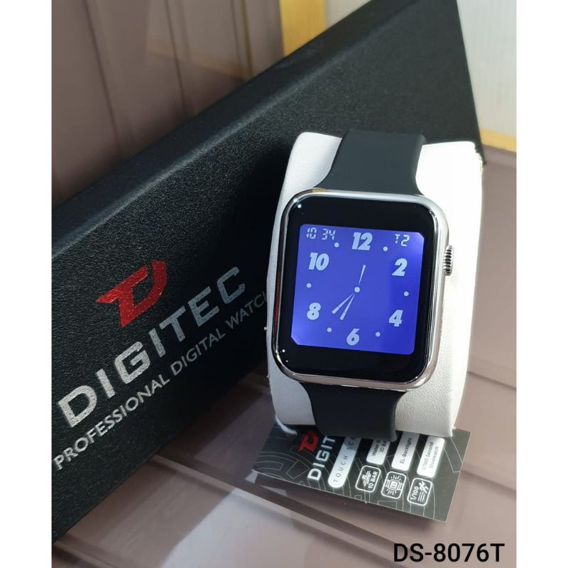 SEMAKIN PINTAR 0DIGITEC DS 8076 / DS-8076 / DS8076 DG Touch Screen Watch Jam Tangan ORIGINAL