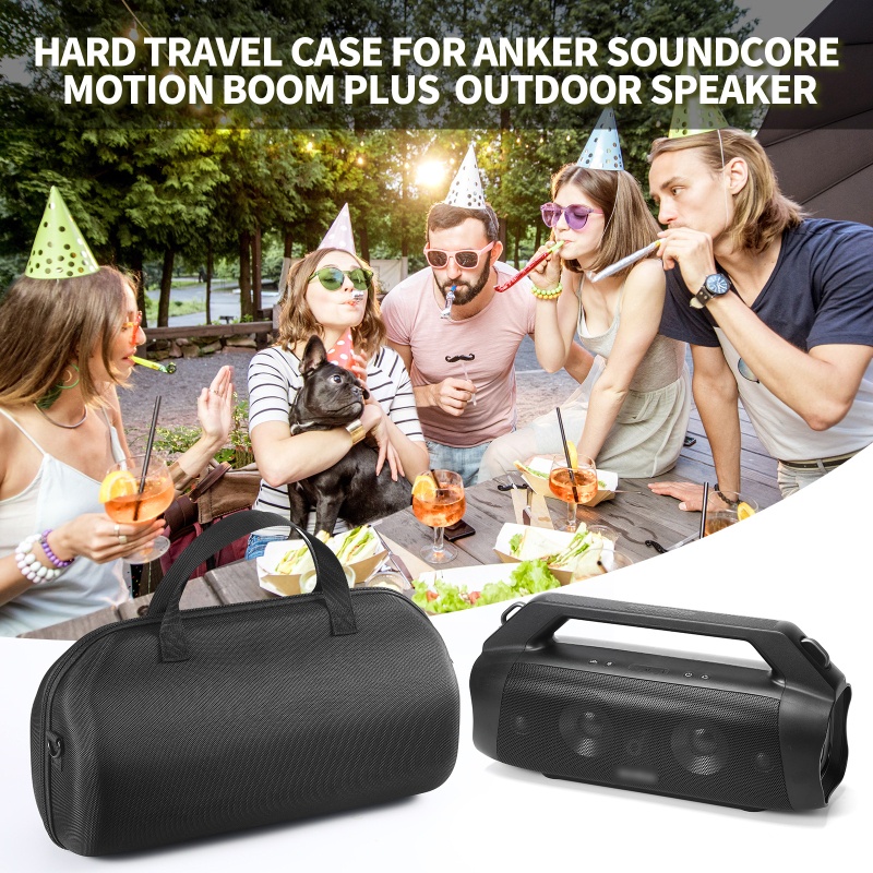 Btsg Casing Shockproof Anti Gores Untuk Speaker Anker Motion Boom Plus