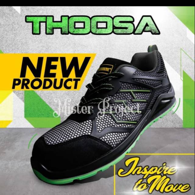 Sepatu Safety Krisbow Thoosa Safety Shoes Krisbow