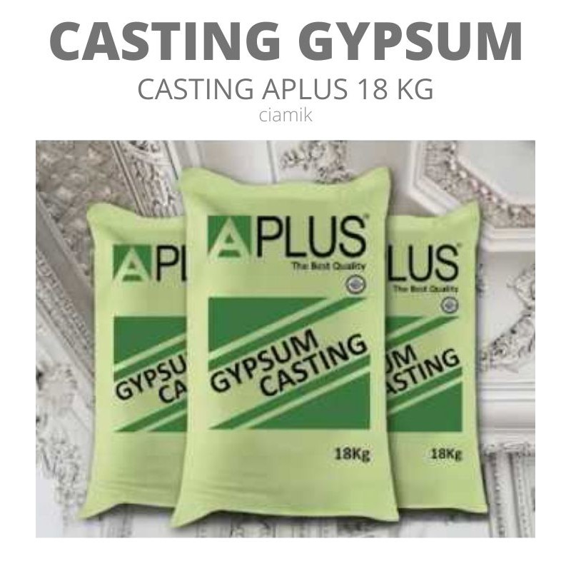 Jual Gypsum casting aplus 18 kg Shopee Indonesia