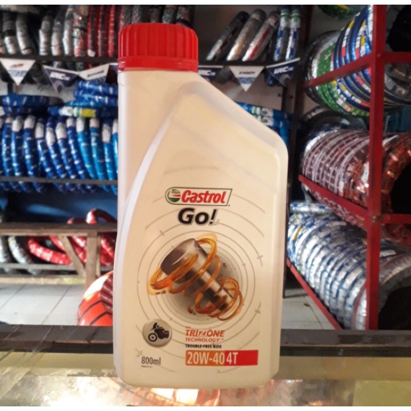 oli castrol go sae 20w-40 0,8 Liter Original