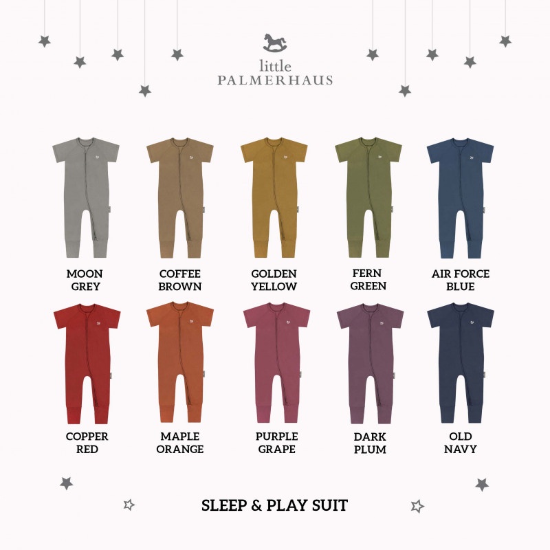 Little Palmerhaus Sleep &amp; Play Suit | Pakaian Anak