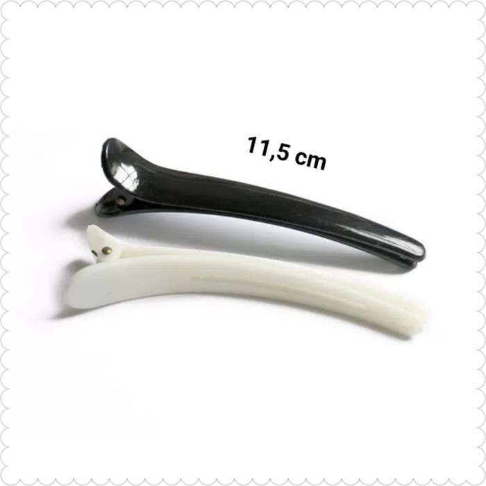 JEPIT BEBEK PLASTIK JUMBO BESAR - JEPIT RAMBUT SALON