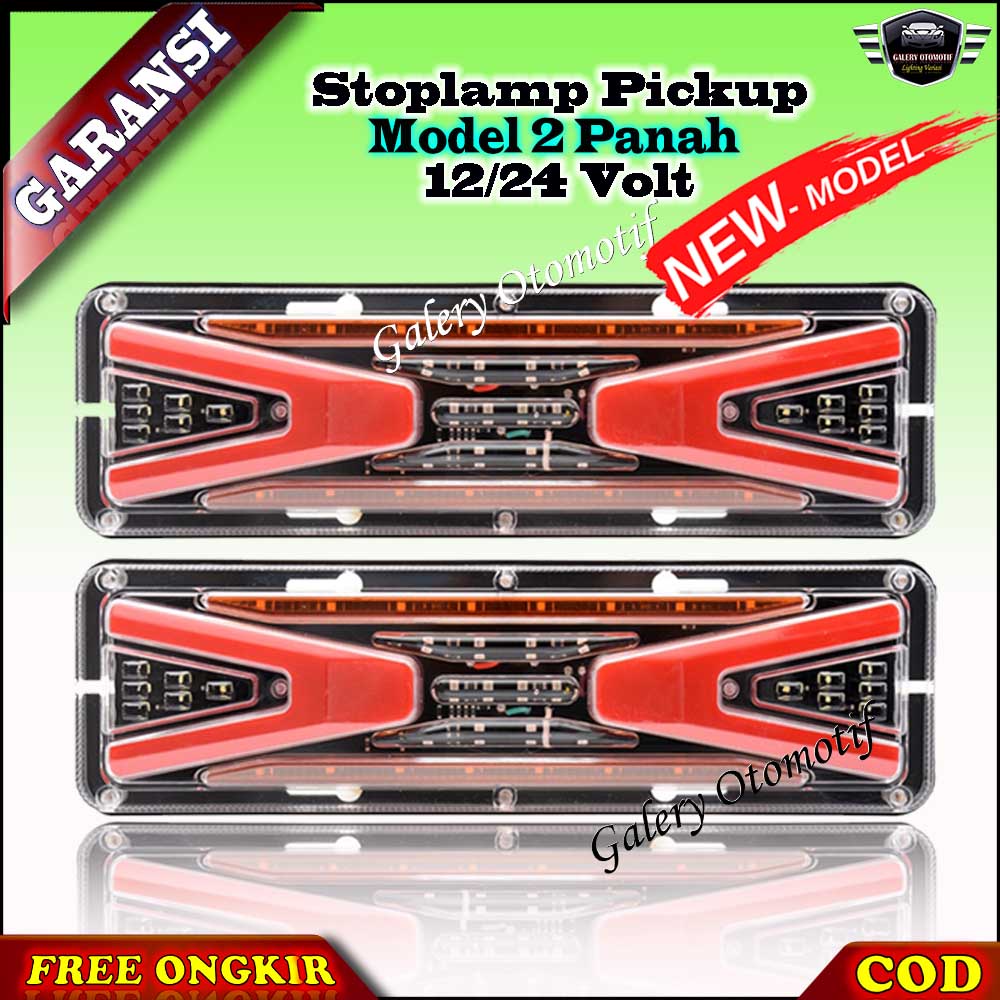 Lampu variasi stop lamp Stoplamp Rem Belakang Led Runing Running Sein Sen Sign Mobil Pik Pick Up Pic