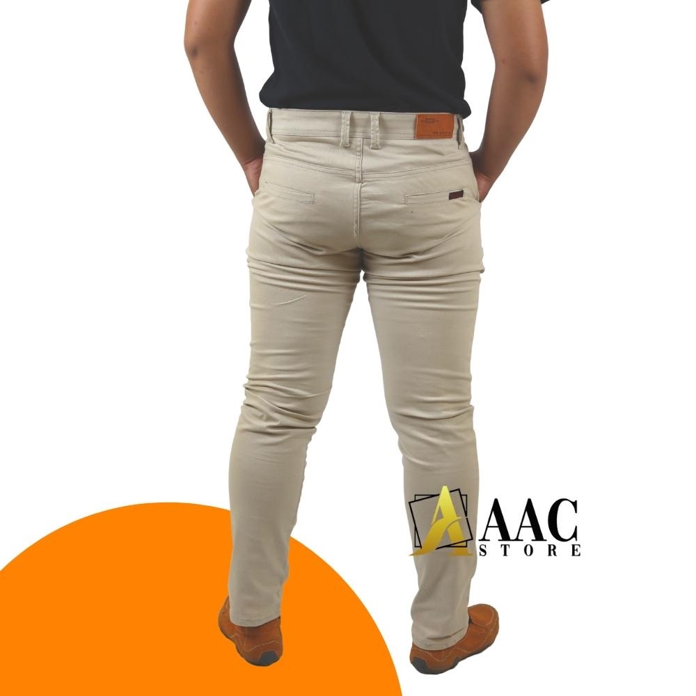 CELANA CHINO PRIA BIG SIZE SLIM FIT ORIGINAL MC HUGO