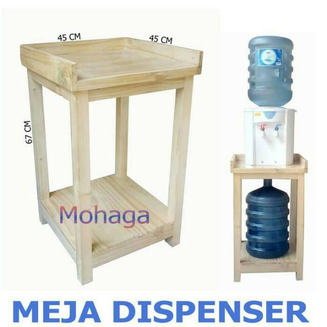  RAK  TEMPAT DISPENSER MEJA KAYU  SERBAGUNA Shopee  Indonesia