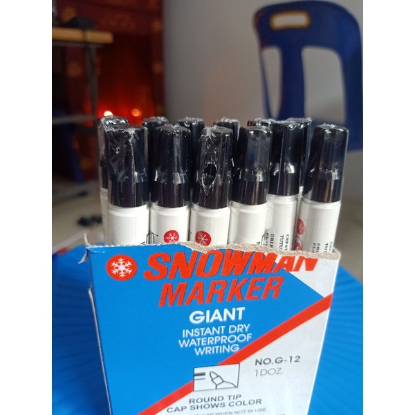 

Spidol permanen warna hitam per pcs