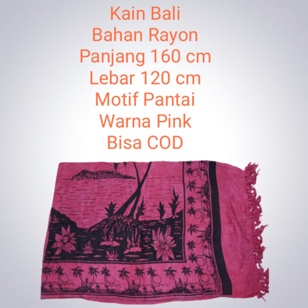 Grosir Sarung Bali&gt;Selendang Pantai&gt;Selimut Tipis&gt;Rayon&gt;Motif Pantai&gt;165/120 cm&gt;sembilanmode