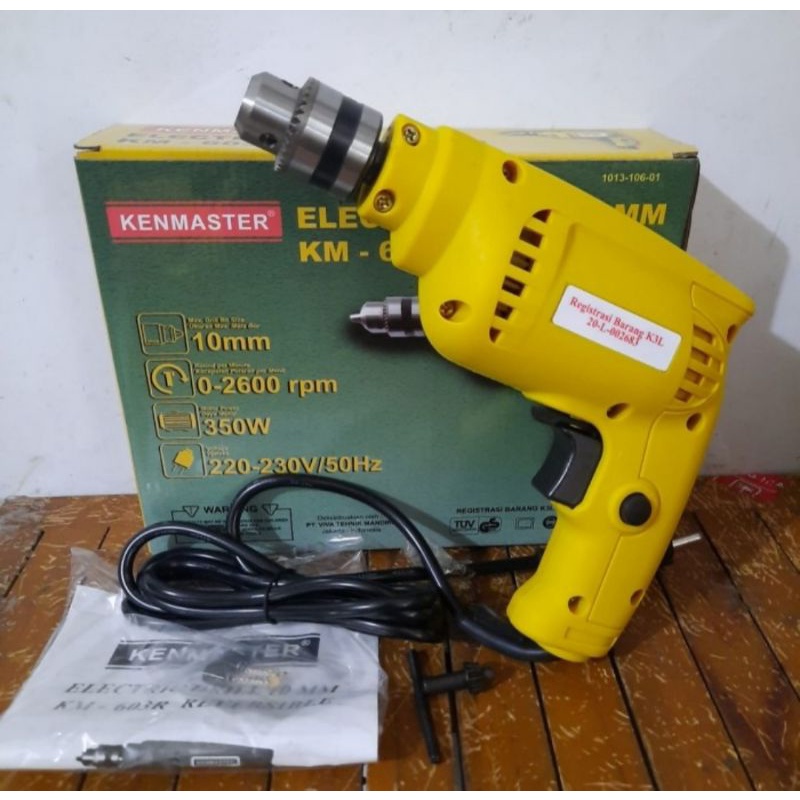 Bor Listrik KENMASTER 10mm / Electrik Drill 10mm KENMASTER