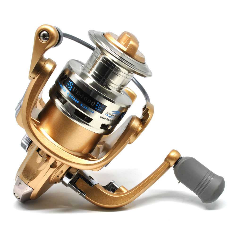 (BISA COD) FTIHSHPFanshun Gulungan Pancing FH3000 Fishing Spinning Reel 10 Ball Bearing