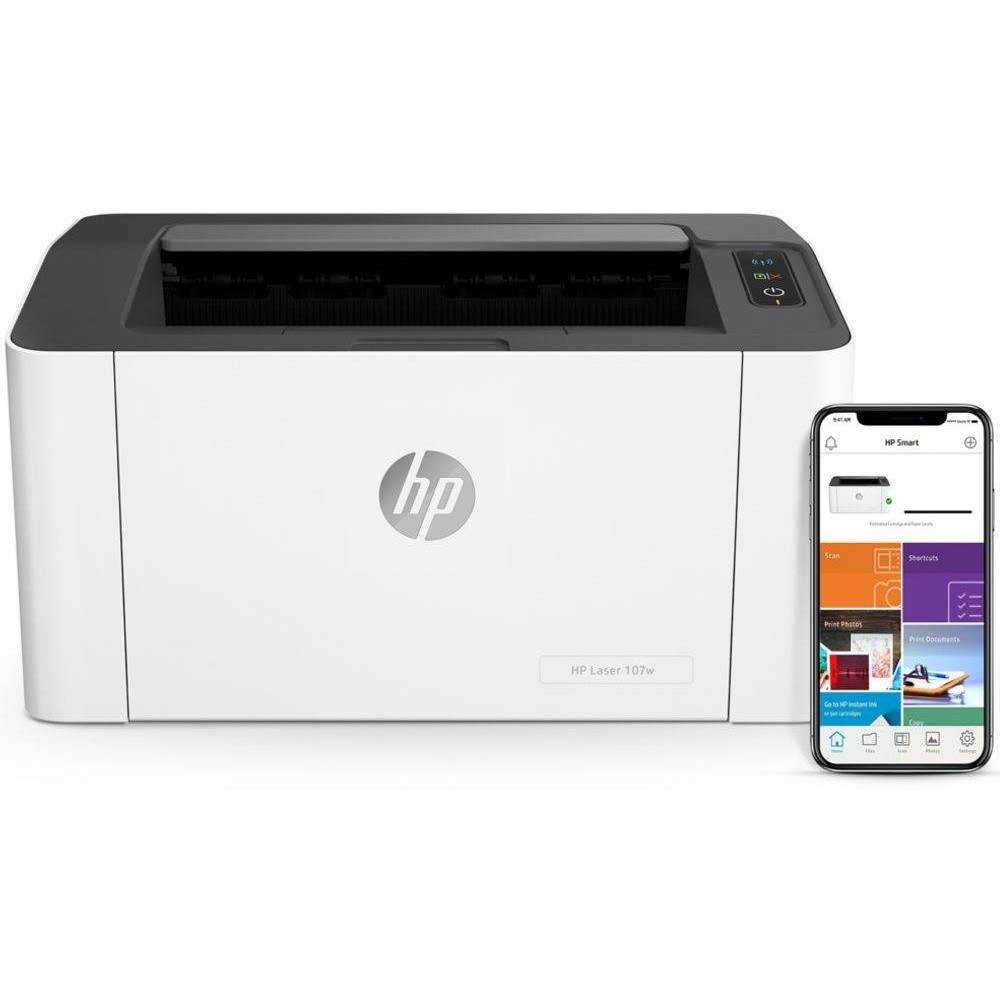 Printer Hp Laserjet Laser Jet M107w Wireless Wifi Mono Laser Pengganti M12w M15w Shopee Indonesia