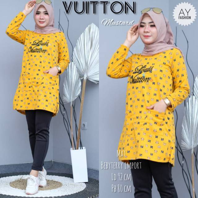 Vuitton kaos cewe2