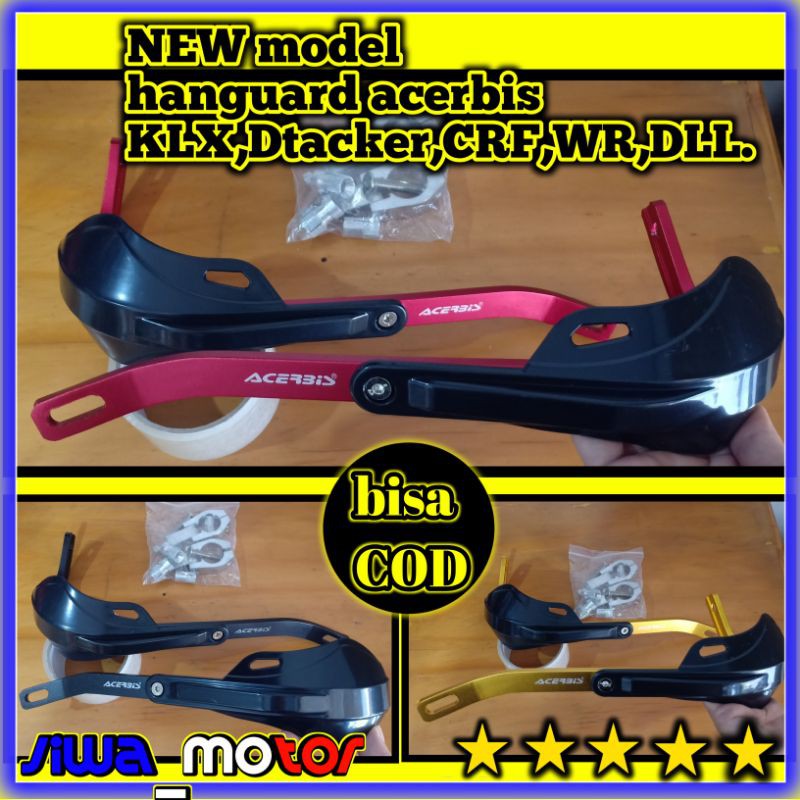 handguard acerbis / protaper motor KLX CRF WR155 DTRACKER Vixion cb150r byson  mega pro xabre trial 