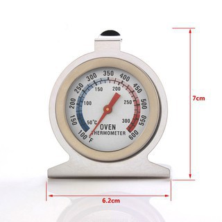 Thermometer yaitu Alat PENGUKUR Suhu Oven Stainless Steel Anti Karat 300ºC, 600ºF