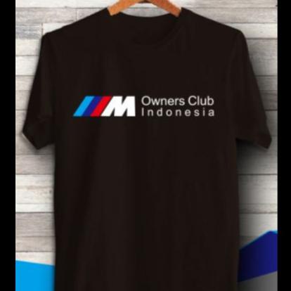 (DONE) KAOS BAJU COMBED 3 DISTRO BMW OWNERS CLUB INDONESIA POLOS CUSTOM MOBIL TERBARU