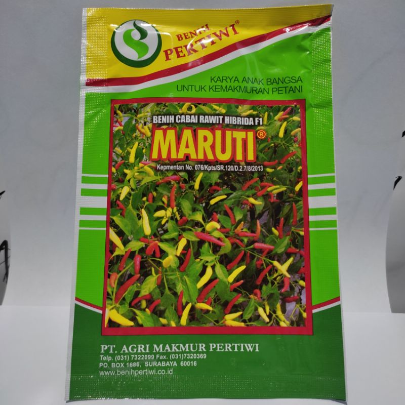 Benih Cabe Hibrida Cabai Rawit Maruti Pertiwi 10 gram