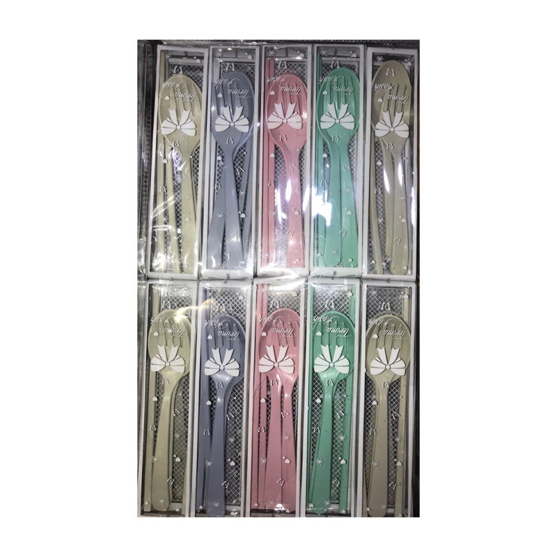 souvenir nikah/ sendok garpu sumpit set murah grosir dan satuan