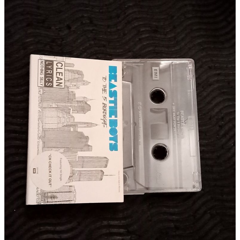 Kaset Pita Beastie Boys - to the 5 borough - rapcore rage against the machine public enemy