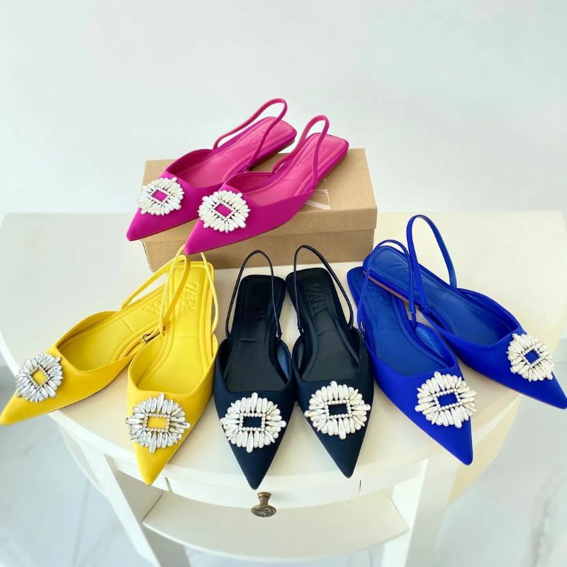 Sepatu Wanita Zara 495 Flat Shoes