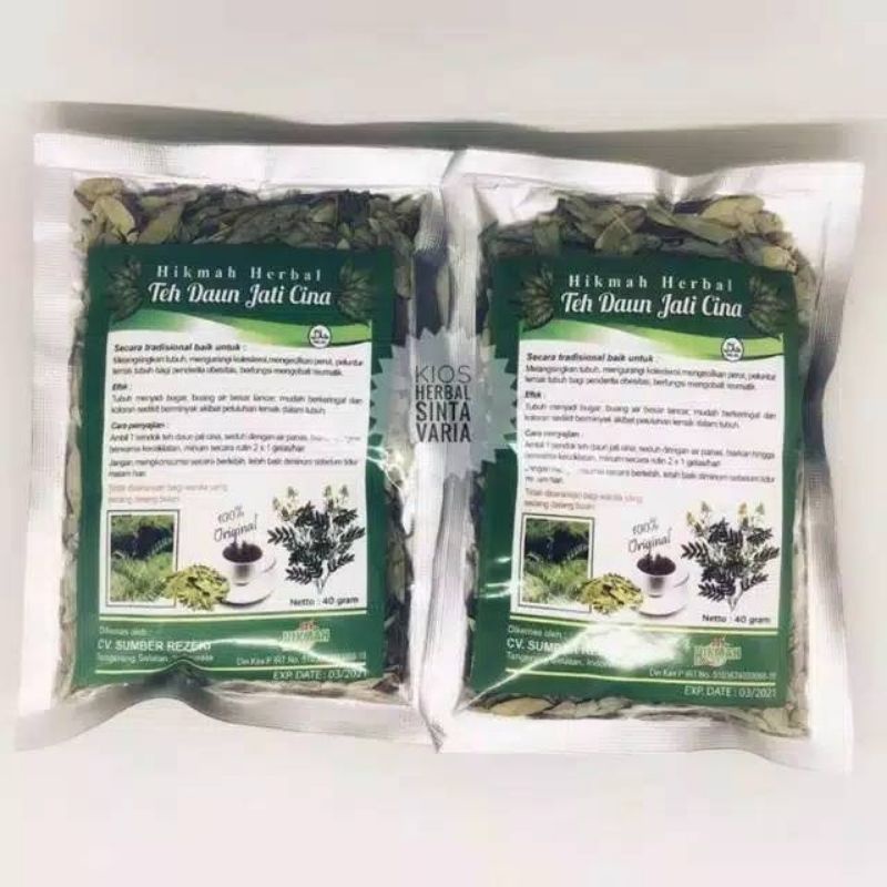 

Grosir Medan HALAL Teh herbal Pelangsing/ eh daun jati cina