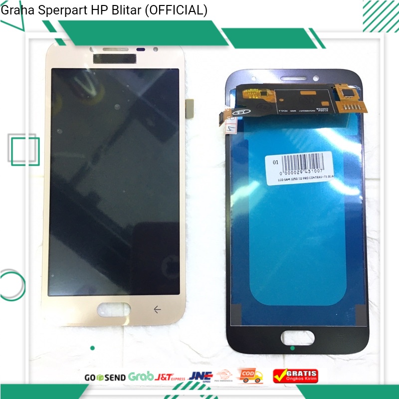 SPAREPART HP LCD TS SAMSUNG J250 J2 PRO CONTRAS