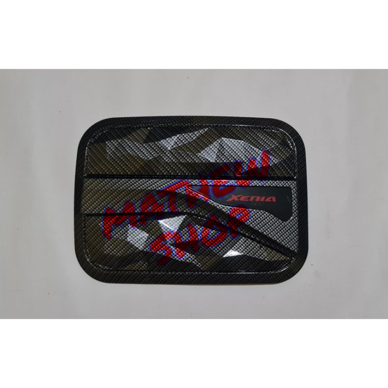 Tank Cover Grand Xenia 2016 2017 2018 Carbon / Tutup Tangki Bensin Grand Xenia 2016