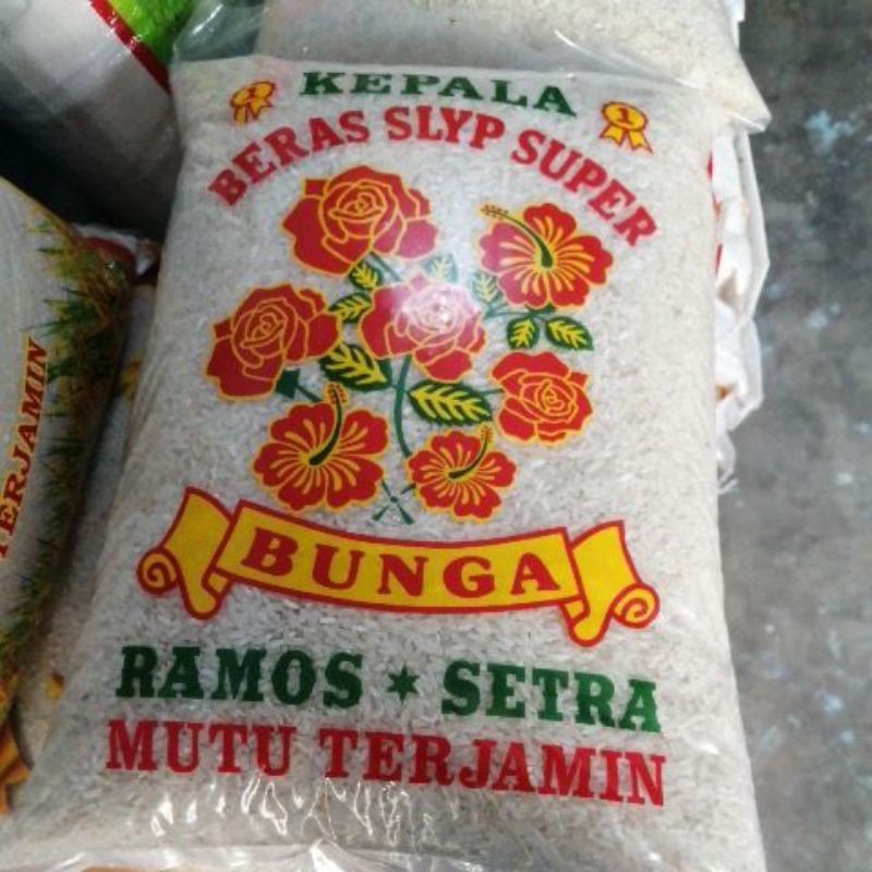 

Beras ramos cap bunga 5 kg