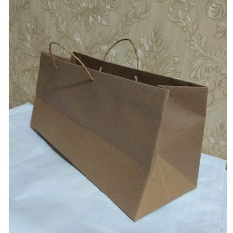 

paperbag tas kertas landscape POLOS 30x10x15 cm