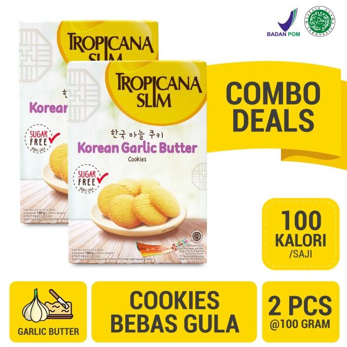 

Cuci Gudang Awal Tahun Twin Pack: Tropicana Slim Korean Garlic Butter Cookies (5 Sch) Cuci Gudang Awal Tahun