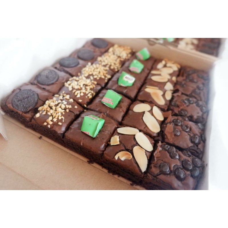 

brownies panggang topping B
