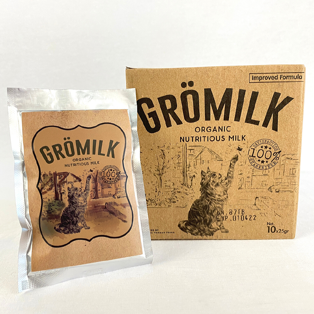 

GROMILK Susu Kambing Kucing CAT 10x25g