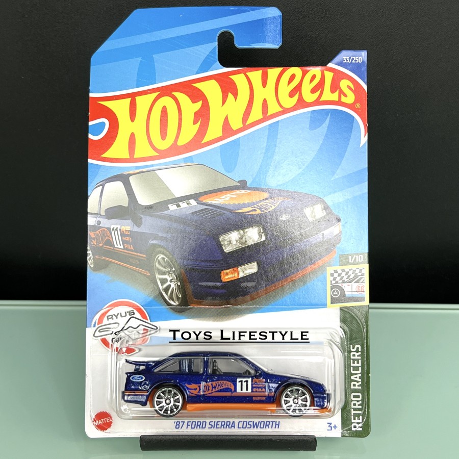 Mobil Hotwheels Hot Wheels Diecast - 87 Ford Sierra Cosworth