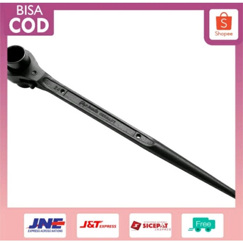 kunci double ring ratchet 17x21mm tjap mata kunci ring eye brand