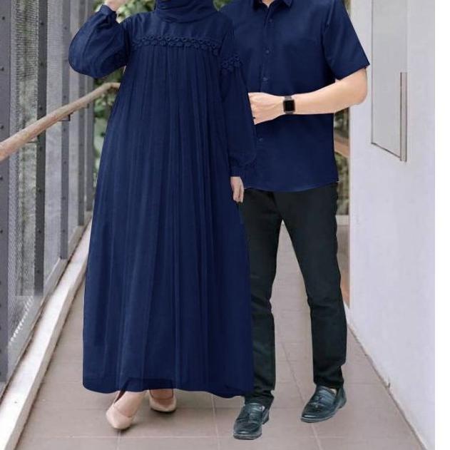 ❂ Baju Pasangan / Couple Muslim / Gamis Pasangan Muslim / Cp Nuraini ✹