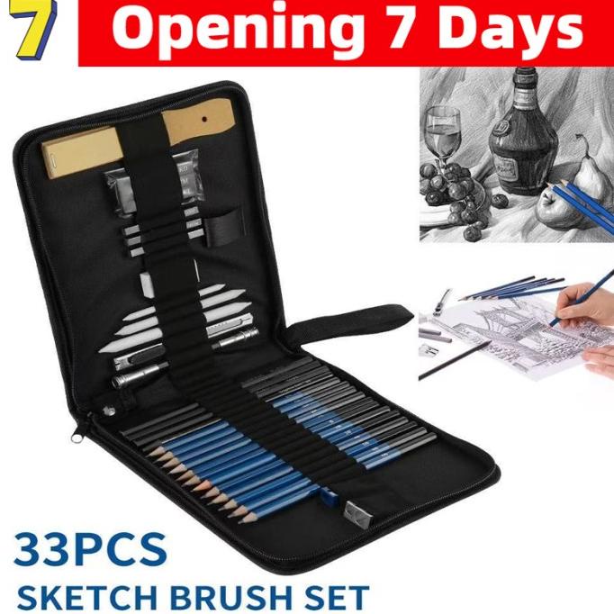 

33 Pcs/Set Gambar Siswa / Sketsa Pensil Penghapus Set